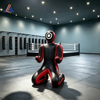Mannequins de lutte et de grappling de styles variés, mannequins de frappe humains debout, accroupis ou suspendus pour l'entraînement au combat, taille et couleur personnalisables