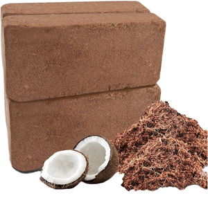 High Quality Coconut <b>Coir</b> 5kg <b>Blocks</b> Eco-Friendly Biodegradable <b>Block</b> Nutrient-Rich Coco Peat Vegetable Flower Outdoor Plant - Product Image 1