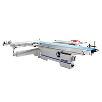 Scie à panneaux à table coulissante pour le travail du bois/scie à panneaux de précision/scie à panneaux cnc machine de découpe de bois à 45 degrés