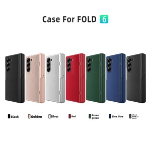 เคสกันกระแทกแบบพับได้สำหรับ Samsung Fold ลด 40% เคสโทรศัพท์แบบเรียบง่ายป้องกันการตกพร้อมขาตั้ง ผลิตจากโรงงาน - Product Image 1