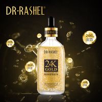 Suero Facial para el Cuidado de la Piel, Suero Facial Blanqueador e Iluminador con Oro de 24k, Suero Facial de Marca Privada Antienvejecimiento