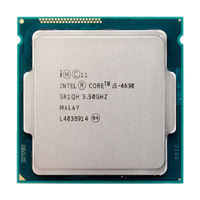 Prosesor Core I5 Asli Bekas I5 4690 CPU Desktop Merek Core I3 I5 I7 Generasi ke-10 ke-12 CPU Gaming 10400F 12400F Prosesor Merek