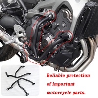 Pelindung Mesin Crash Bar Model Hg-052 untuk XSR900 FZ09/MT-09 FJ09/MT-09 TRACER