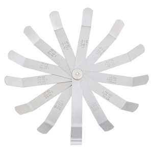 เครื่องวัดความรู้สึกข้อศอก<span class=keywords><strong>12</strong></span>/16ใบมีด,ระบบเมตริกเหล็กเกจวัดความหนาหลายขนาด0.203-0.66/0.127-0.508 - Product Image 6