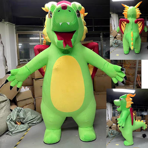 Disfraz <span class=keywords><strong>de</strong></span> Mascota <span class=keywords><strong>de</strong></span> Dinosaurio Inflable Unisex Kuba Dragonite en Oferta, para Adultos, Eventos, Carnaval, Promoción, <span class=keywords><strong>Alquiler</strong></span> - Product Image 6