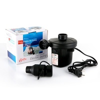 Pompe à air électrique portable compacte et légère pour l'extérieur, gonfleur pour matelas de camping et bouées de natation, double usage