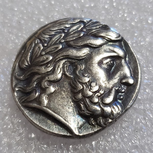 Réplica de moneda griega antigua <span class=keywords><strong>Felipe</strong></span> <span class=keywords><strong>II</strong></span> de Macedonia moneda griega antigua para regalos de recuerdo - Product Image 3