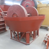 Broyeur à plaques humides pour l'or avec CIQ Gold Pan Mill