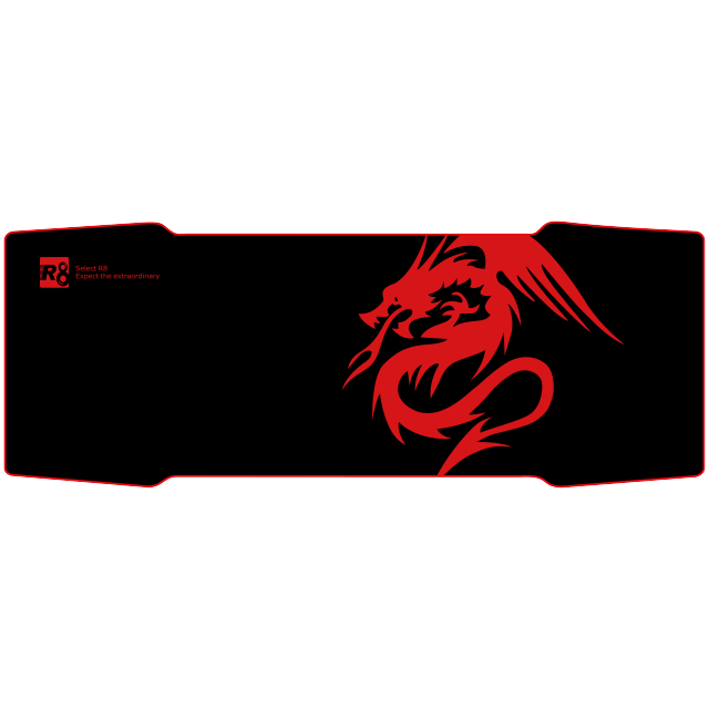 2021 New Unique Shape Mouse Pad With Dragon
