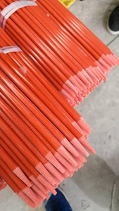 Pali di segnalazione stradale in fibra di vetro FRP lunghi 4FT (1,2 m) e 5FT (1,5 m) con punta, arancioni, riflettenti, di alta qualità, per segnaletica stradale e per spazzaneve - Product Image 5