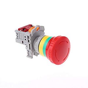 Nouveau bouton poussoir d'arrêt d'urgence TN2BKR-1C 22 mm - Product Image 4