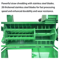Machine à battre multifonctionnelle à haute efficacité pour le riz, le blé, le soja, le sorgho, le colza, équipement agricole