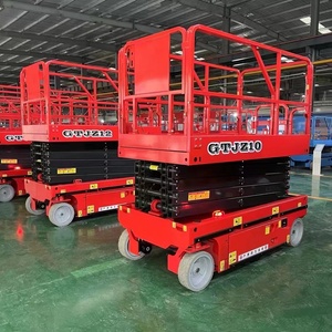 <span class=keywords><strong>Lift</strong></span> <span class=keywords><strong>Scissor</strong></span> Self Propelled Tipe Track 6m 8m untuk Platform Aerial Tipe <span class=keywords><strong>Scissor</strong></span> Elevator Hidrolik - Product Image 5