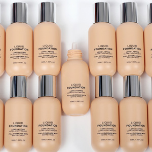 Fond de Teint Liquide Sans Logo, Maquillage Personnalisé pour le Commerce International, Unisexe, Format Petit Flacon Lait, BB Crème Correcteur Longue Tenue Imperméable - Product Image 4