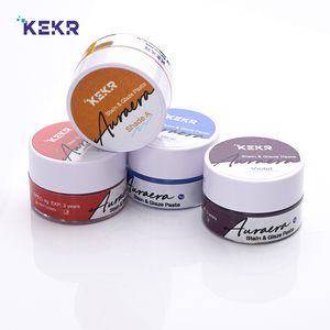 Kekr Auroera Nha Khoa Men Dán Thủy Tinh Gốm Vết <span class=keywords><strong>B</strong></span>ẩn Hình Thành Chất Lỏng 29 Màu Sắc Cho Zirconia Khối Vật Liệu Phòng Thí Nghiệm Nha Khoa Stain Kit - Product Image 1
