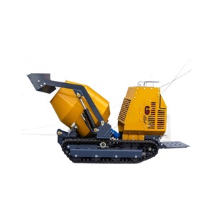 Camion malaxeur à béton autopropulsé sur chenilles, système hydraulique, capacité 300L, pour utilisation sur chantier - Product Image 5