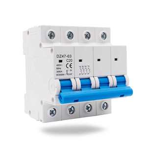 Protector de sobrecarga corta en miniatura MCB1/2/3/4 20A polos, montaje en riel Din, capacidad de ruptura, tipo C, Mini disyuntor, 1/2/polos - Product Image 6