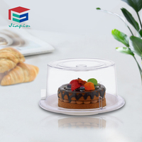Couvercles de plaques alimentaires en plastique transparent, ustensiles de cuisine, mini bol réutilisable pour aliments, gâteaux de Restaurant, pièces