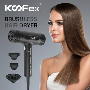 <span class=keywords><strong>Secador</strong></span> <span class=keywords><strong>de</strong></span> <span class=keywords><strong>Pelo</strong></span> Profesional Koofex KF-8255 OEM/ODM con Diez Millones <span class=keywords><strong>de</strong></span> Iones Negativos, 1800W <span class=keywords><strong>de</strong></span> Alta Velocidad, Motor sin Escobillas <span class=keywords><strong>de</strong></span> 110000 RPM - Product Image 1