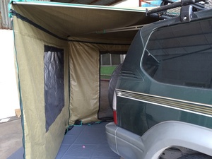 Kit mural d'auvent 4x4 <span class=keywords><strong>pour</strong></span> auvent 270, 30 secondes, mur latéral d'auvent - Product Image 2