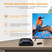 Xs97q+ Fábricas de China 1gb8gb Control Remoto Negro TV Box Android
