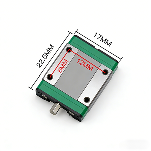 Riel guía lineal en miniatura MGN7C, deslizador hecho de acero inoxidable de alta precisión, componente de control de movimiento de precisión de 8 bits - Product Image 1