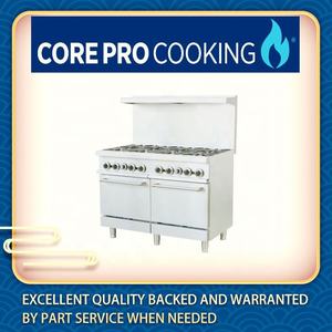 Equipo de cocina comercial para restaurante Cocina de gas de 8 quemadores con horno - Product Image 6