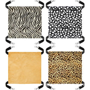 Petite taille Double face polaire chat siège <span class=keywords><strong>de</strong></span> couchage respirant hiver Cage pour animaux <span class=keywords><strong>de</strong></span> compagnie <span class=keywords><strong>lit</strong></span> suspendu fenêtre montage chat hamac pour chats chiens - Product Image 4