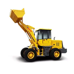 Sinomach ZL08 0.4cbm China Loader 0.8ton Vooreindlader 4 Wheel Drive Nieuwe Backhoe En Loader Voor Bouw Werk