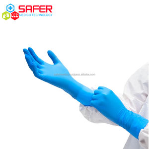 Guantes de Examen Médico de Nitrilo Desechables de 290 mm, Sin Polvo, Suaves, Impermeables, Ligeros, Cómodos, de Grado Alimenticio, para Uso Doméstico y en Fábrica - Product Image 5