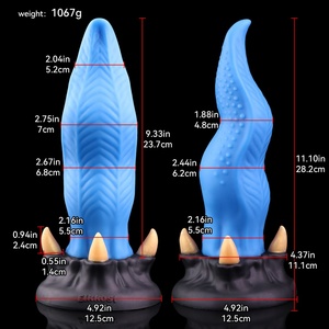 Dildo de Silicona YOCY Dragon Tongue para Principiantes, Hombres, Mujeres, Parejas, Dildo de Fantasía, Silicona Premium y Base con Ventosa Personalizada - Product Image 2