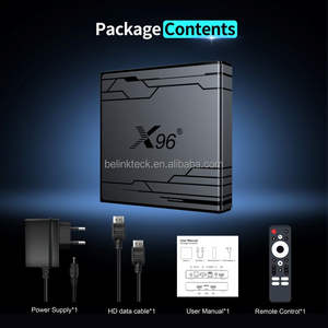 Belink X96 NEX Amlogic S905Y5 décodeur Android 14 2.4g 5g double Wifi 6 BT 8k TV Box 4gb Ram 32gb Rom OTT TV BOX X96NEX - Product Image 2