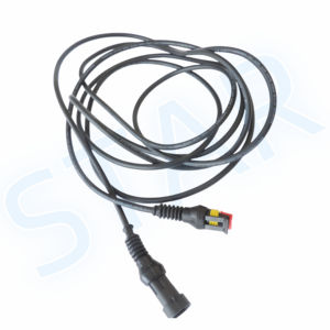 2 PIN AMP SUPERSEAL กันน้ำขั้วต่อตัวผู้-หญิงกับ UL2464บูตยางประกอบสายเคเบิล18AWG ยานยนต์ - Product Image 3