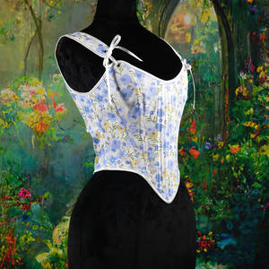 Corset respirant pour femmes sur mesure <span class=keywords><strong>Bustier</strong></span> minceur taille dentelle corsage désossé Costume de scène <span class=keywords><strong>moulant</strong></span> débardeur Crop Tube hauts - Product Image 6