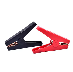 Pince crocodile 100A isolée en cuivre robuste pour batterie de <span class=keywords><strong>voiture</strong></span>, chargeur de démarrage d'urgence et test électrique - Product Image 3