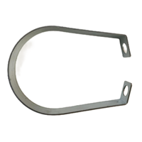 Support de tuyau pivotant en acier au carbone galvanisé, finition zinc - OEM pour support de tuyau de sprinkler industriel et de système CVC, directement de l'usine
