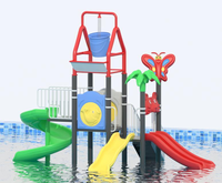 Toboggan aquatique Starsky en acier/métal, frais et rafraîchissant, pour parc aquatique, usage commercial et domestique, grande capacité