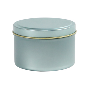 Contenedor de Metal sin costuras de 2oz, 4oz, 6oz, 8oz, vacío, redondo, oro rosa, blanco <span class=keywords><strong>mate</strong></span>, negro, bote, latas de vela - Product Image 2