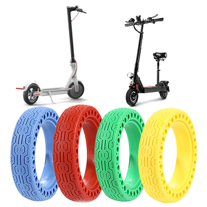 Nouvelle Image 8.5 Pouces Pneus Solides pour Xiaomi M365 Scooter Coloré Nid D'abeille Motif Antidéflagrant 85 <span class=keywords><strong>Pneu</strong></span> Scooters Électriques - Product Image 4