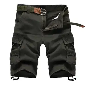Pantalones cortos de carga utilitarios de diseño personalizado para hombre, pantalones cortos, Bermudas, pantalones cortos de nailon, otras telas tejidas, 100% poliéster para hombre
