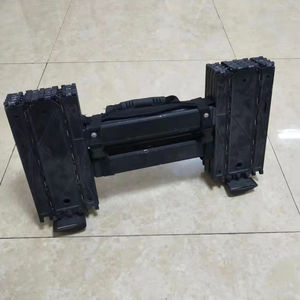 บันไดพับไฟฟ้ากึ่งอัตโนมัติแบบกำหนดเอง สีดำด้าน รับน้ำหนักได้ 150 กก. - Product Image 1