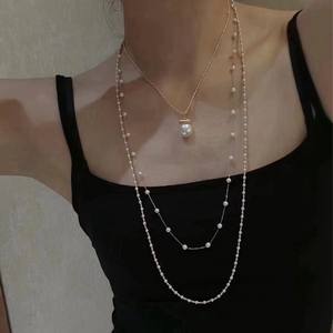 High Quality Fashionable Commuting <b>Necklaces</b> New Natural Freshwater Akoya <b>Candy</b> Mixed Color Round and Slightly Flawed - Product Image 3