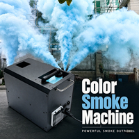 Machine à fumée électrique DMX512 étanche 3500W avec effet de brouillard coloré pour scène, concert, révélation de sexe, mariage, et pulvérisateur pour événements.
