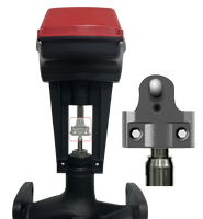 Vannes de régulation électriques Navarch avec actionneur linéaire intelligent pour l'eau, la vapeur, le CVC et le chauffage collectif PN16