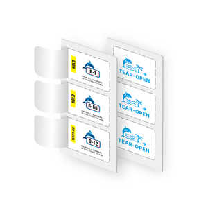 Phổ biến nhất tùy chỉnh in kỹ thuật số trên các tông xu hướng thẻ kinh doanh phá vỡ kéo Tab cho vé Xổ Số thẻ cào - Product Image 4