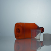 Vente d'usine, bouteille d'huile de sirop de liquide de médecine pour animaux de compagnie ambre de 100ml 120ml 150ml 200ml avec couverture d'assurance
