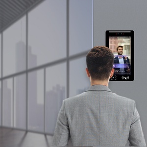Terminal de Sistema de Control de Asistencia con Reconocimiento Facial, Código QR y NFC, Android Inteligente de 13.3 Pulgadas, con Visión Nocturna y Soporte OEM Personalizado - Product Image 1