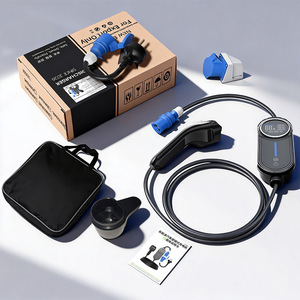 Cargador de Coche Portátil Horned Ant, Estándar Europeo Tipo 2, 7KW 32A, con Certificación CE - Product Image 1