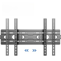 Soporte de pared para TV de 32-75 pulgadas Soporte de TV de metal de estilo fijo e inclinable para uso en oficina