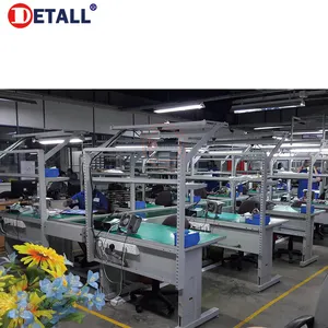 automated conveyor belt led light lamp production line TV computer belt-type assembly line